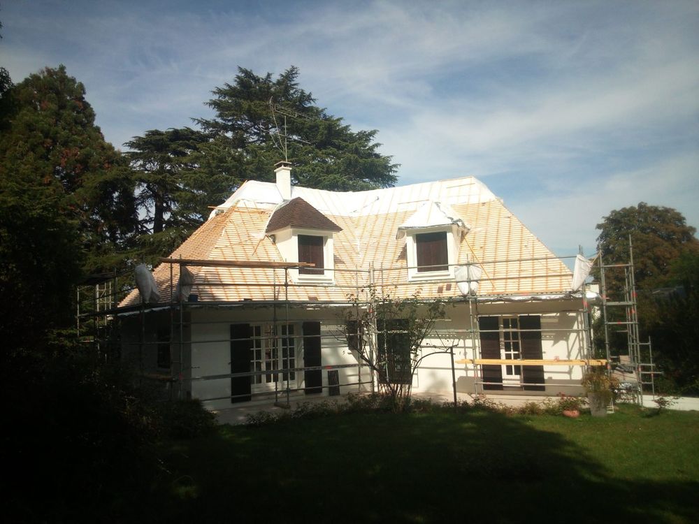 Réfection de toiture d'un pavillon au Plessis-Trévise